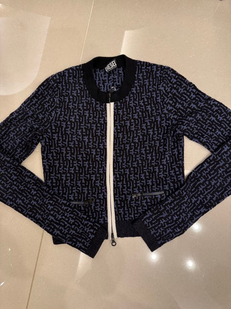 DIESEL M-ALLORCA ロングドレス Sサイズ ネイビー