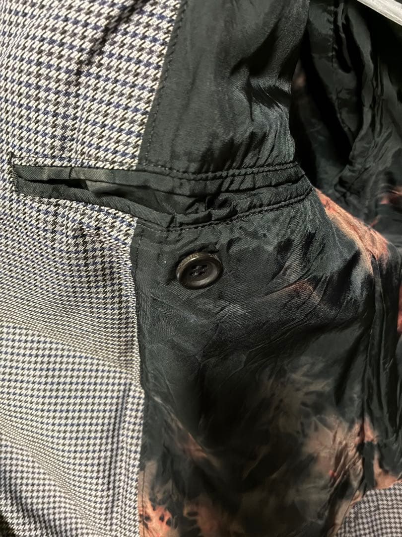 T*K様 コムデギャルソンHOMME DEUX ポリ縮チェック柄 セットアップ