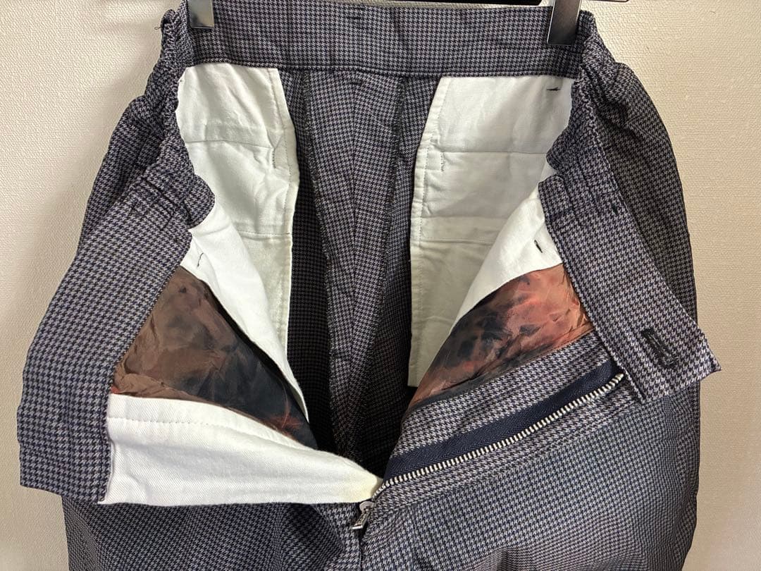 T*K様 コムデギャルソンHOMME DEUX ポリ縮チェック柄 セットアップ