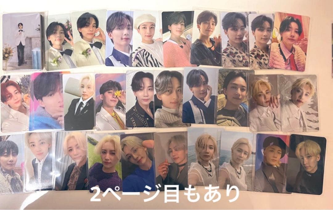 ジョンハン トレカ 一覧（2ページ目まで）