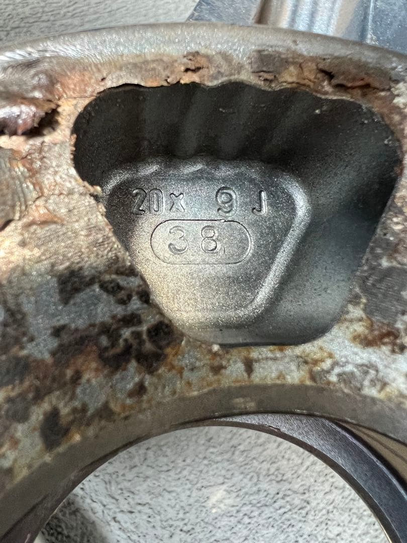 RAYS TE37 20インチ 4本 114.3