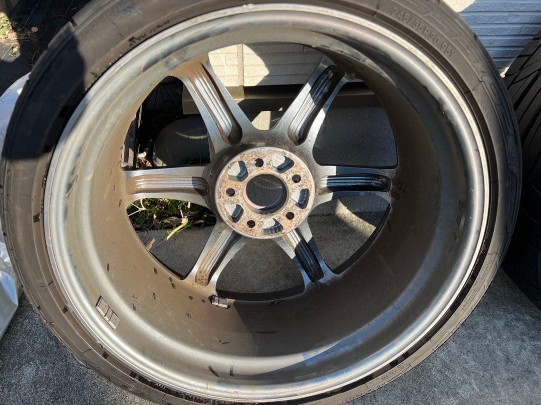 RAYS TE37 20インチ 4本 114.3