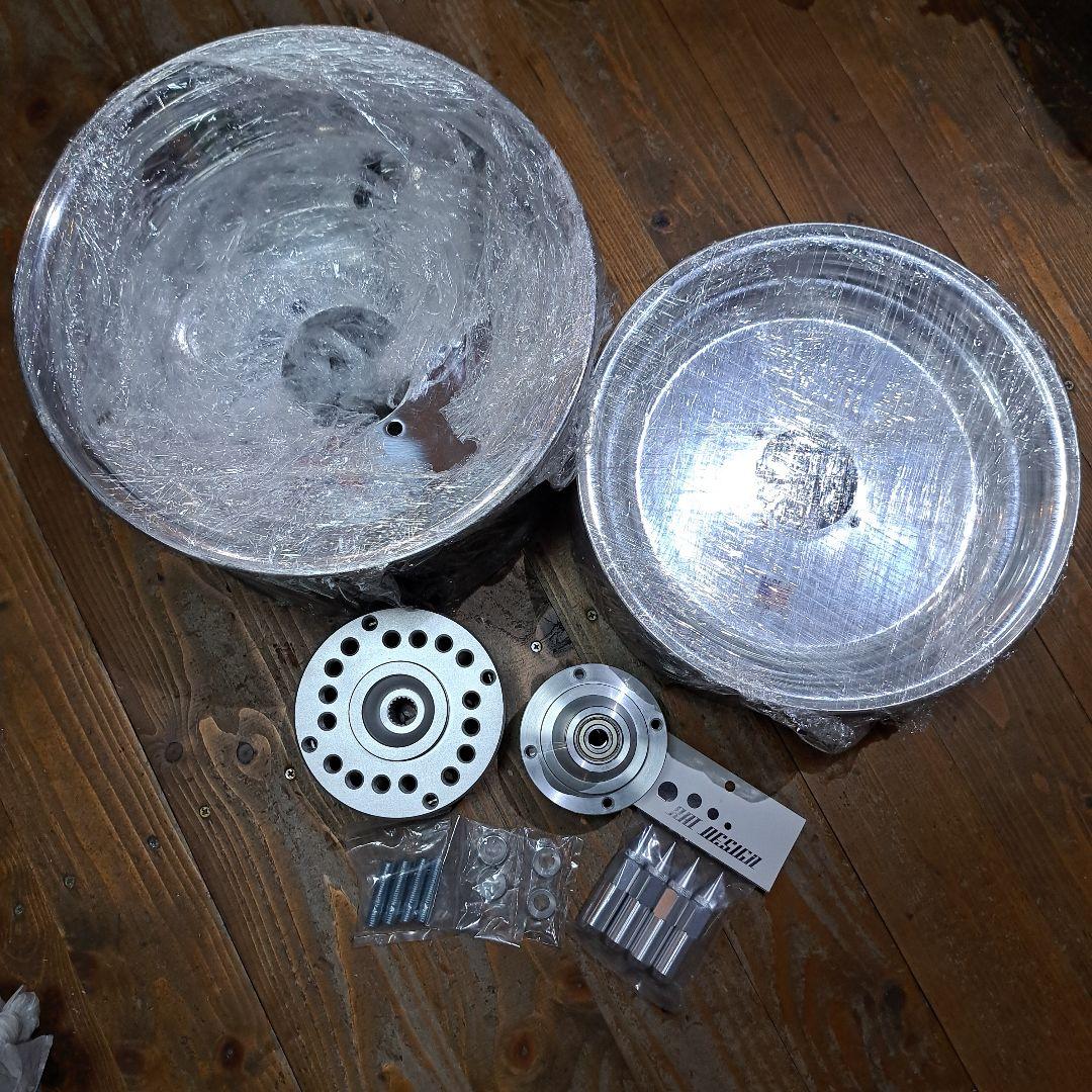 ズーマーGY6ホイール ダグラス製12インチアルミホイールセット おまけ付き