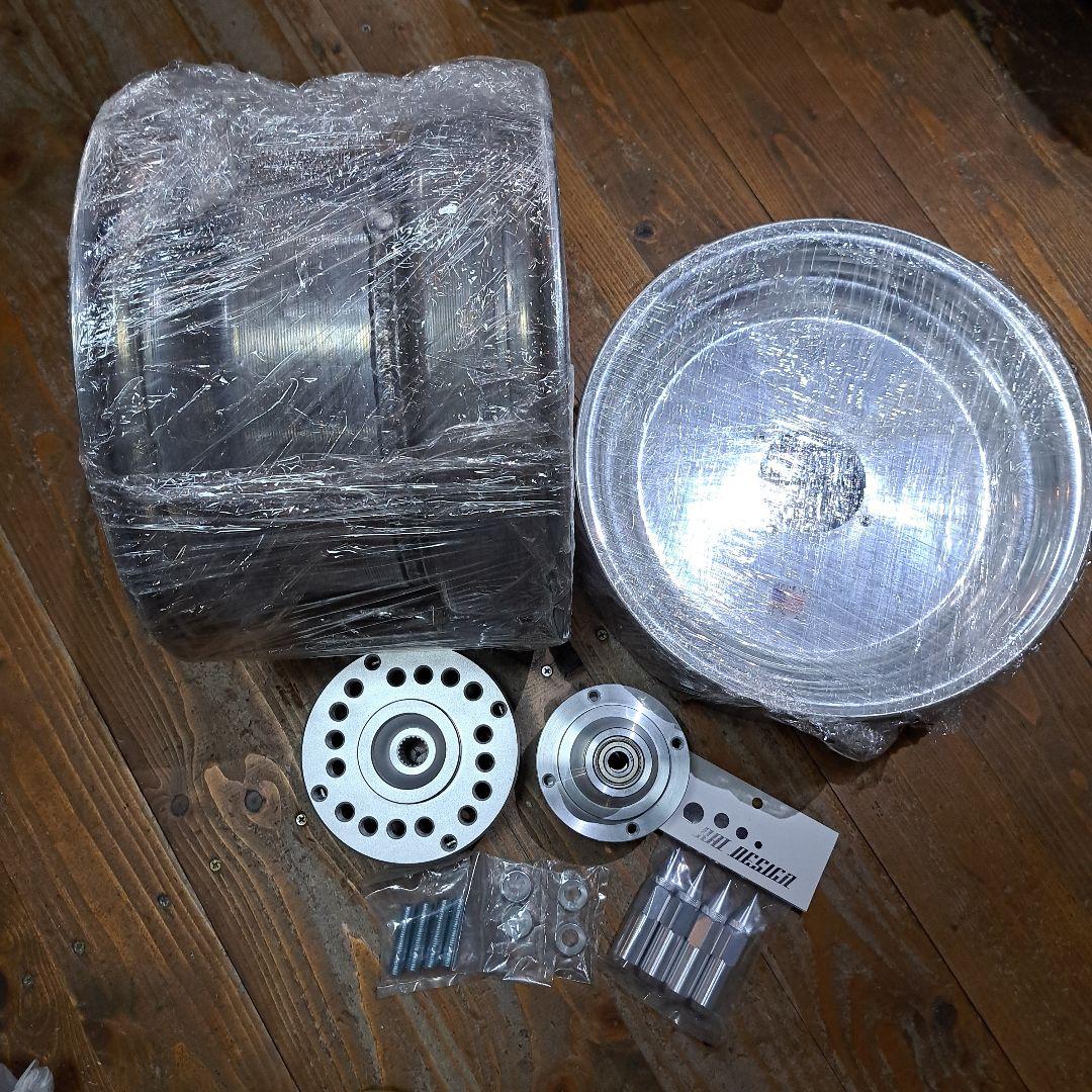 ズーマーGY6ホイール ダグラス製12インチアルミホイールセット おまけ付き