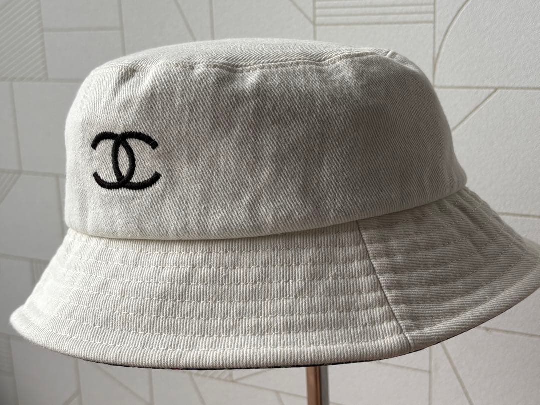 CHANEL 2024 バケットハット ホワイト