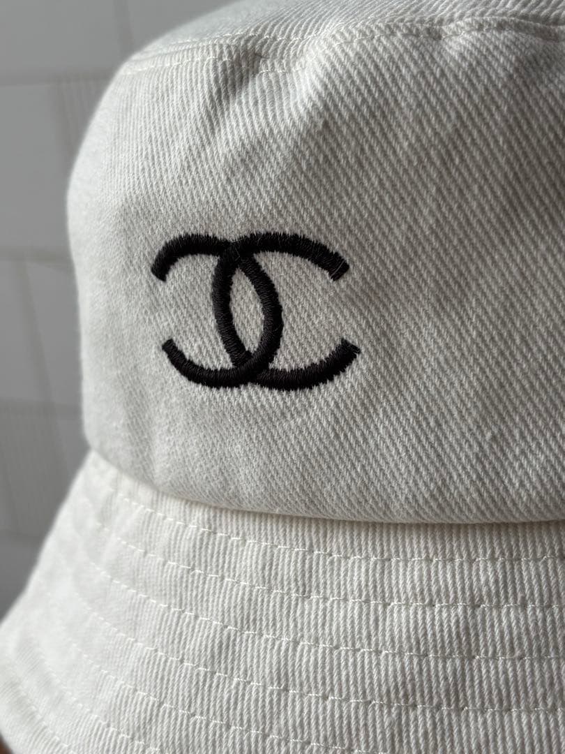 CHANEL 2024 バケットハット ホワイト
