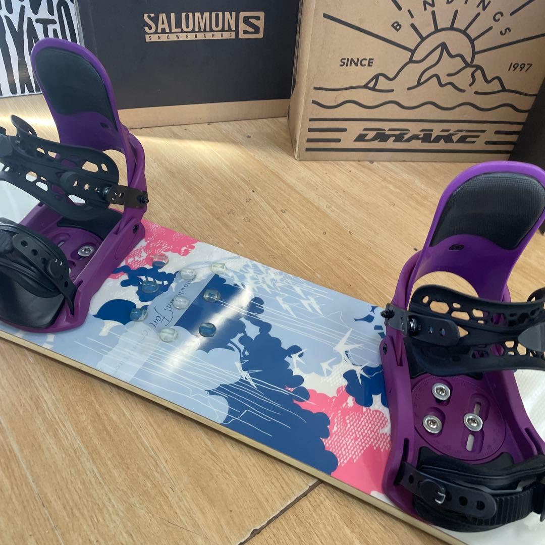 BURTON×VA　バートン　バインディング付　スノーボードセッ