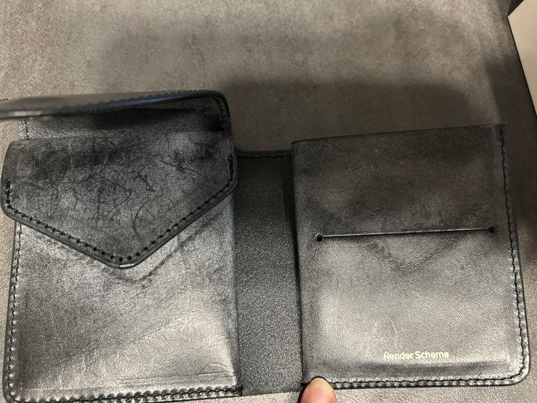 新品 Hender Scheme エンダースキーマ 二つ折り 財布 ケース