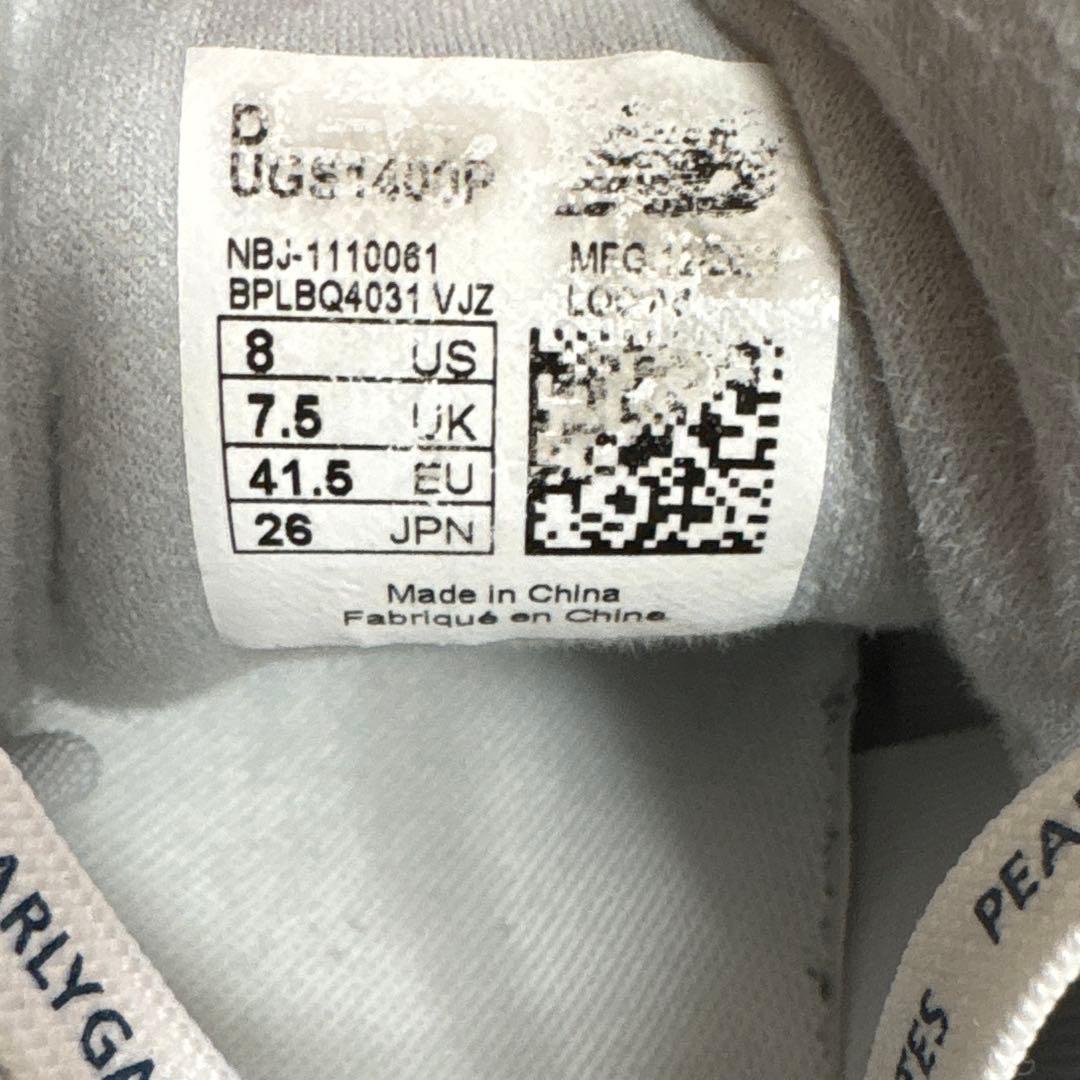 パーリーゲイツ×ニューバランス コラボレーション　UGS1400P ホワイト