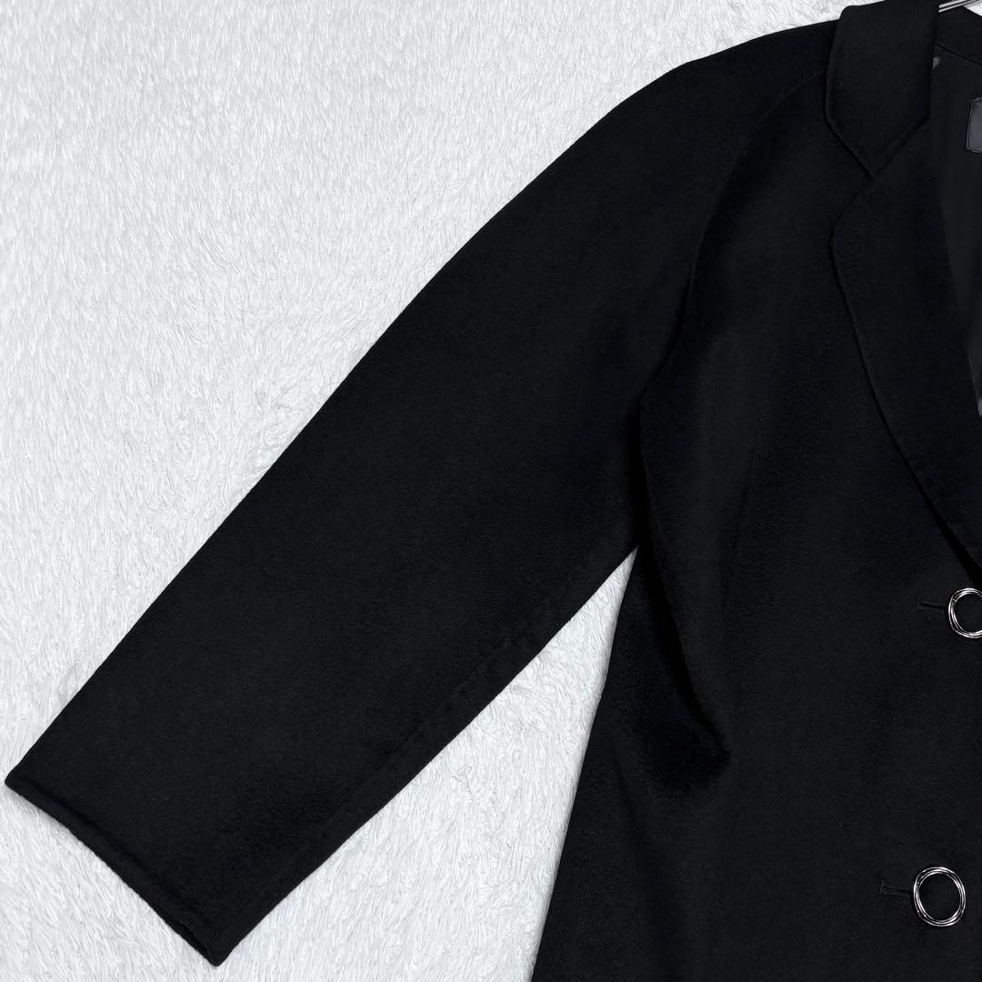 【美品】ロロピアーナ 大きいサイズ カシミヤ リバーコート 上品 高級