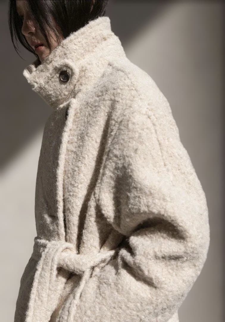 OHOTORO Boucle 2way Half Coat オオトロ　コート