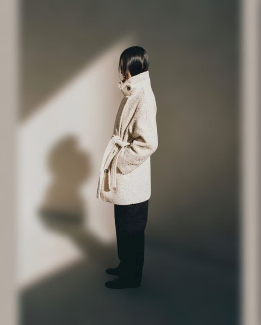 OHOTORO Boucle 2way Half Coat オオトロ　コート