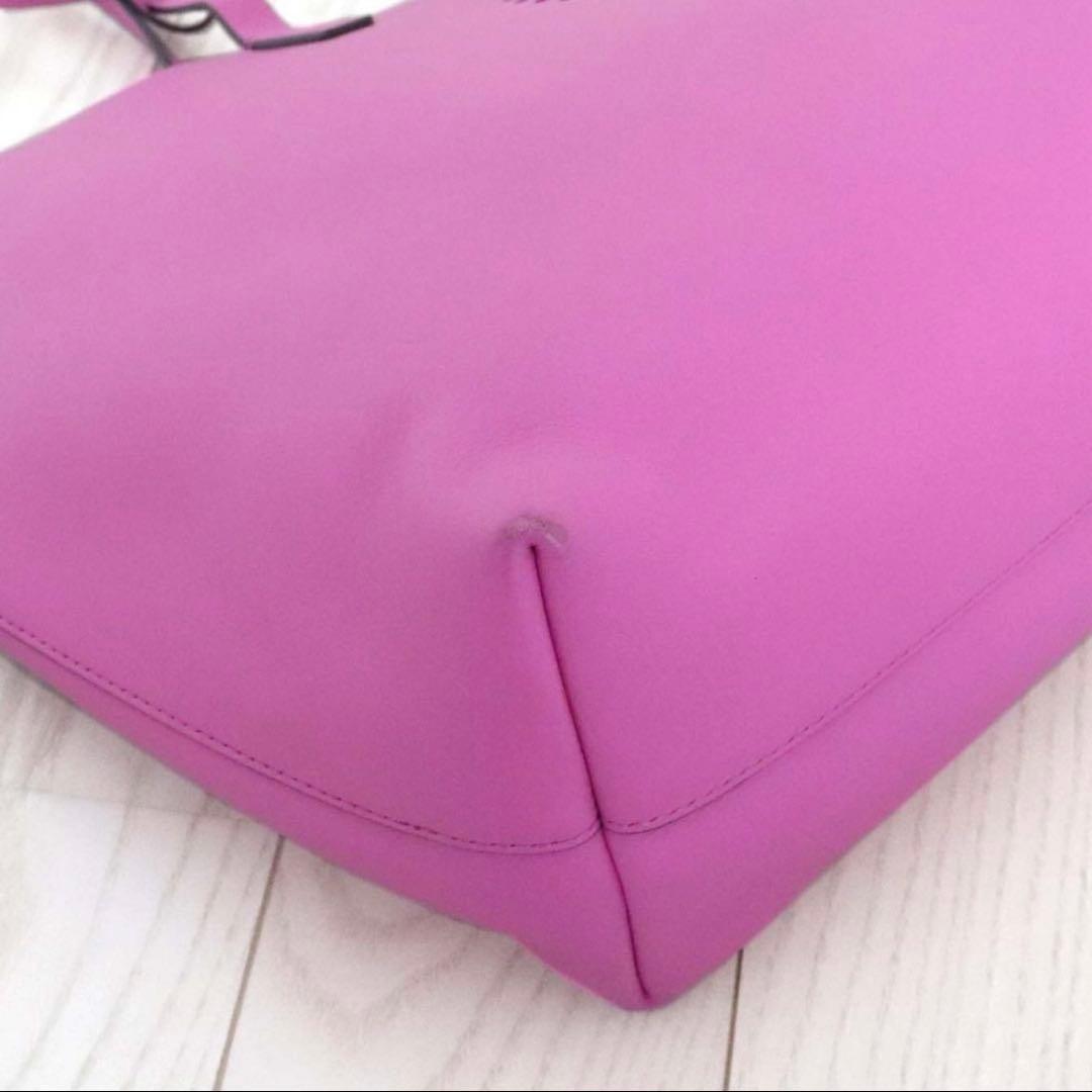 アニヤハインドマーチ イーブリー ショッパー ウインク トート バッグ ピンク