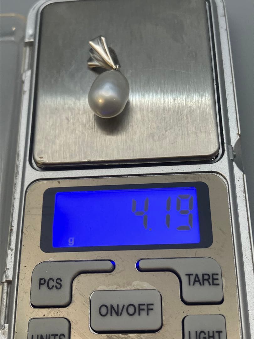 PT900 南洋真珠　プラチナ　ペンダント　ネックレストップ