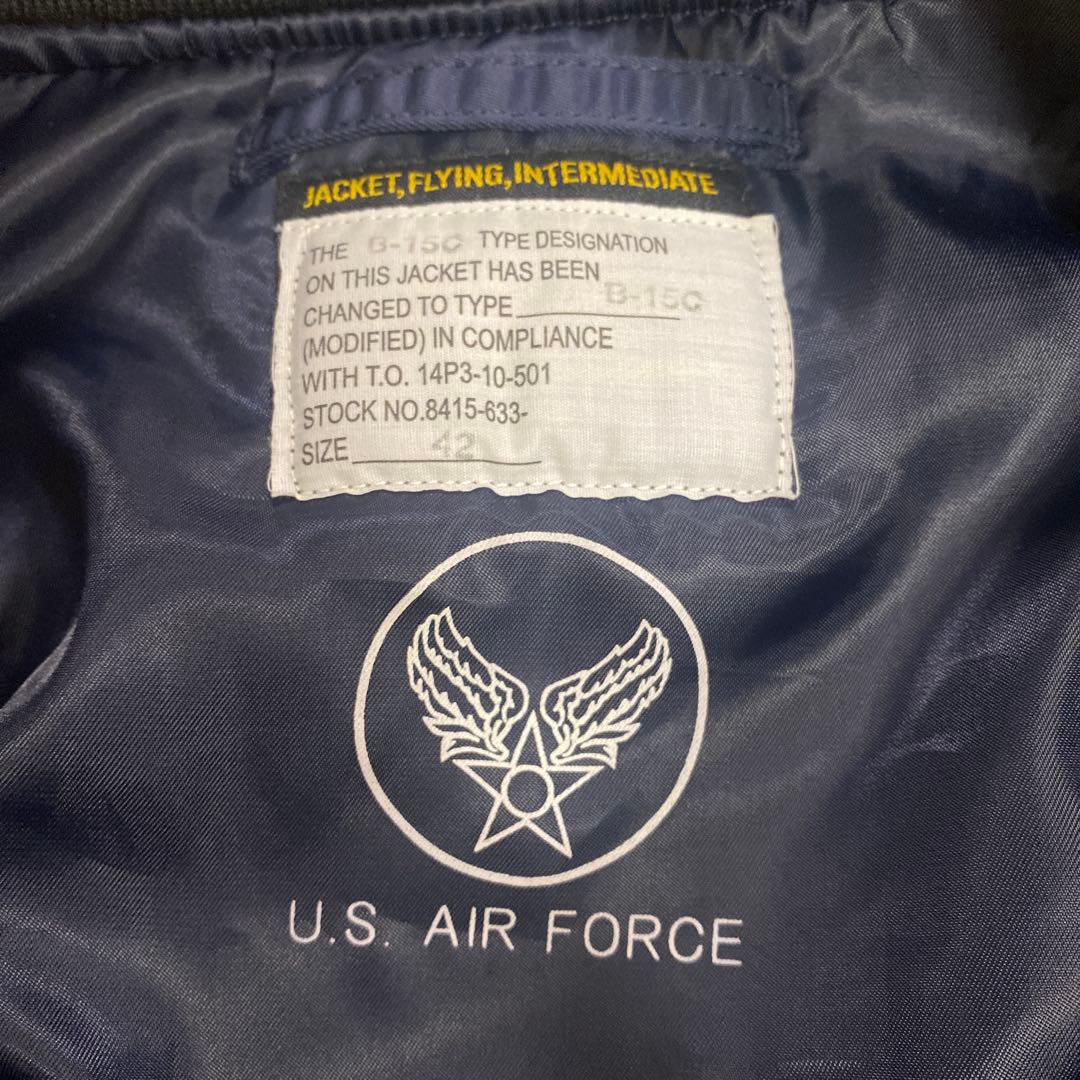 ⭐️ HOUSTON ヒューストン B-15C フライトジャケット 42