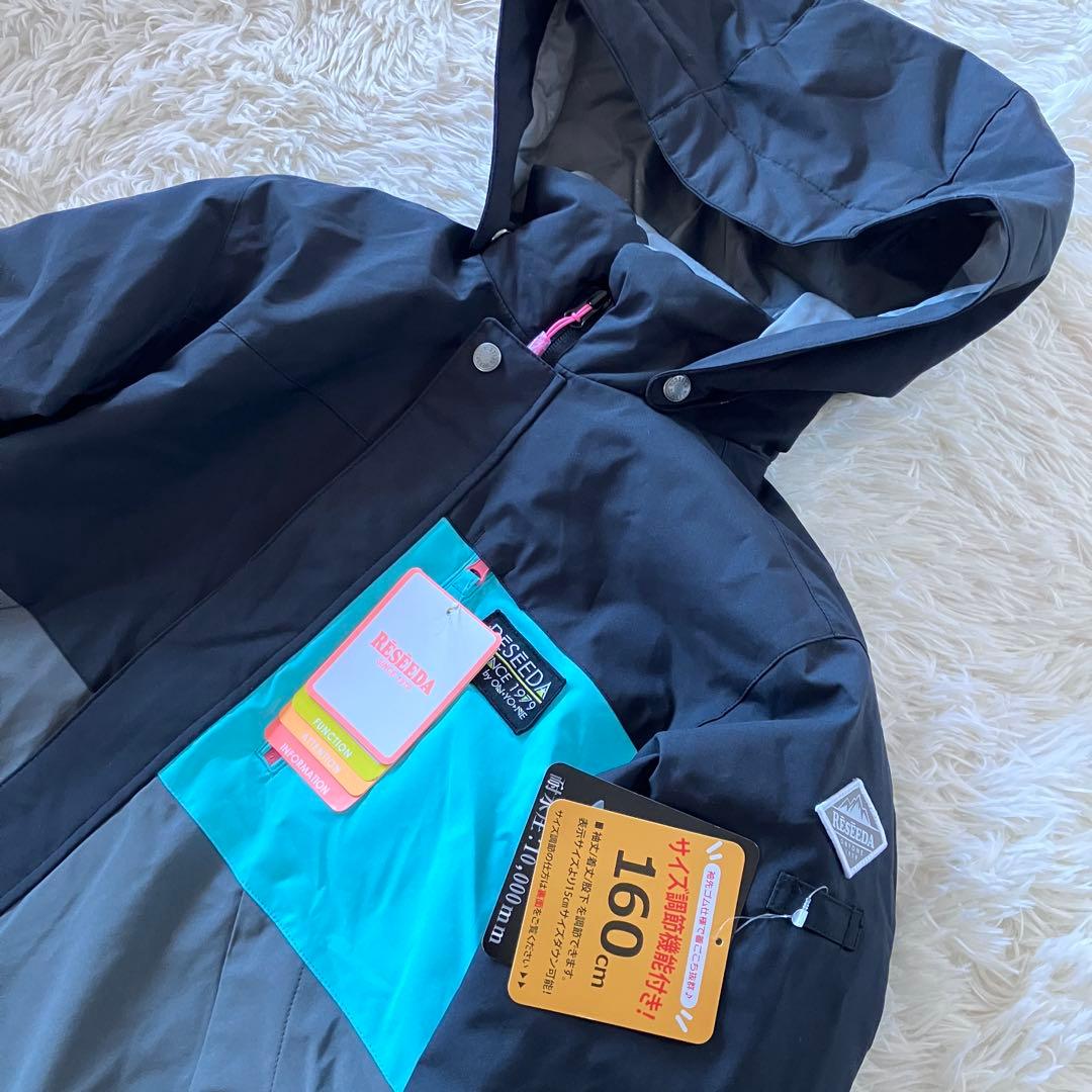 #D7✨新品RESSEDA✨スキー スノボ ウェア 上下 160 女の子 雪遊び
