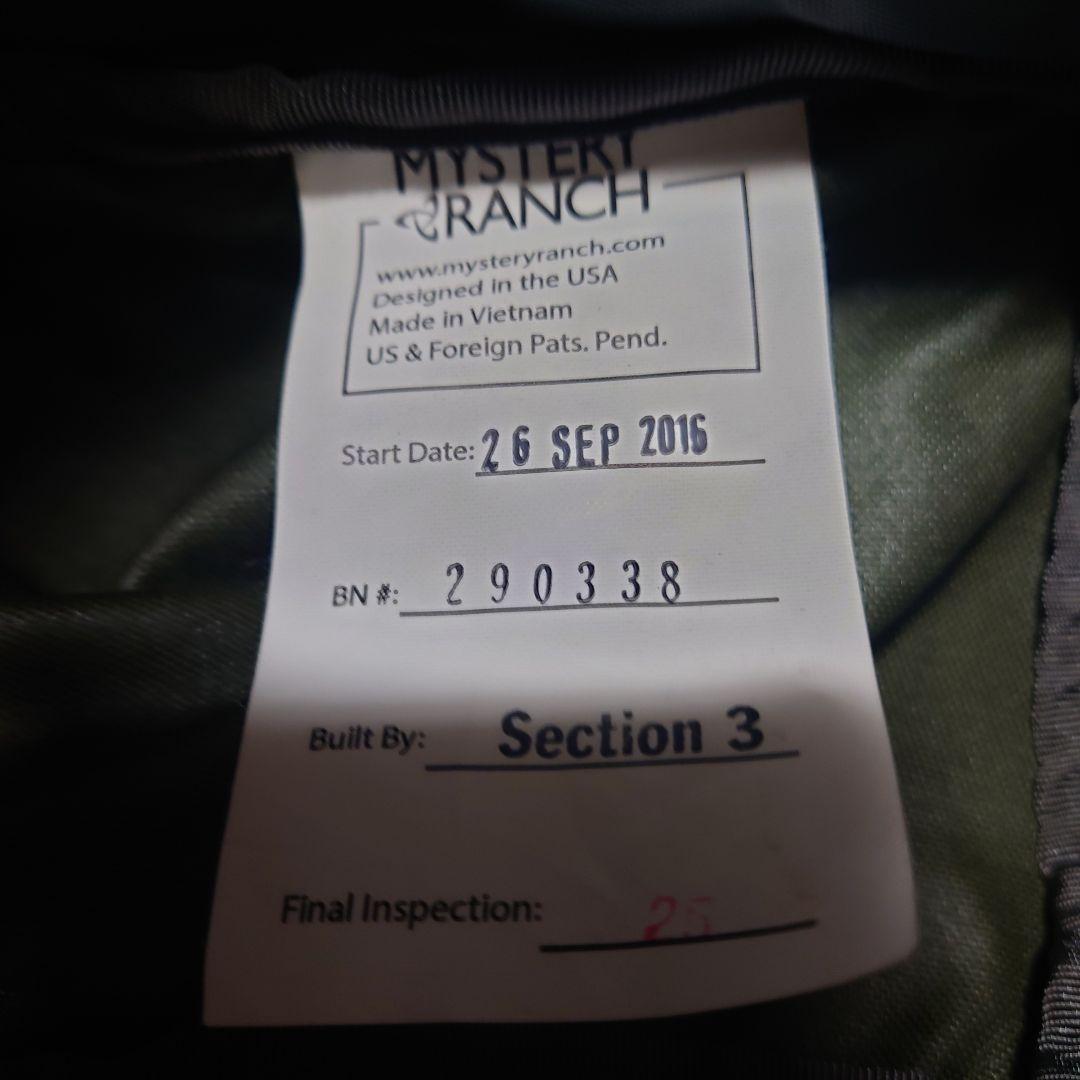 ミステリーランチ アーバンアサルト 21 オリーブグリーン