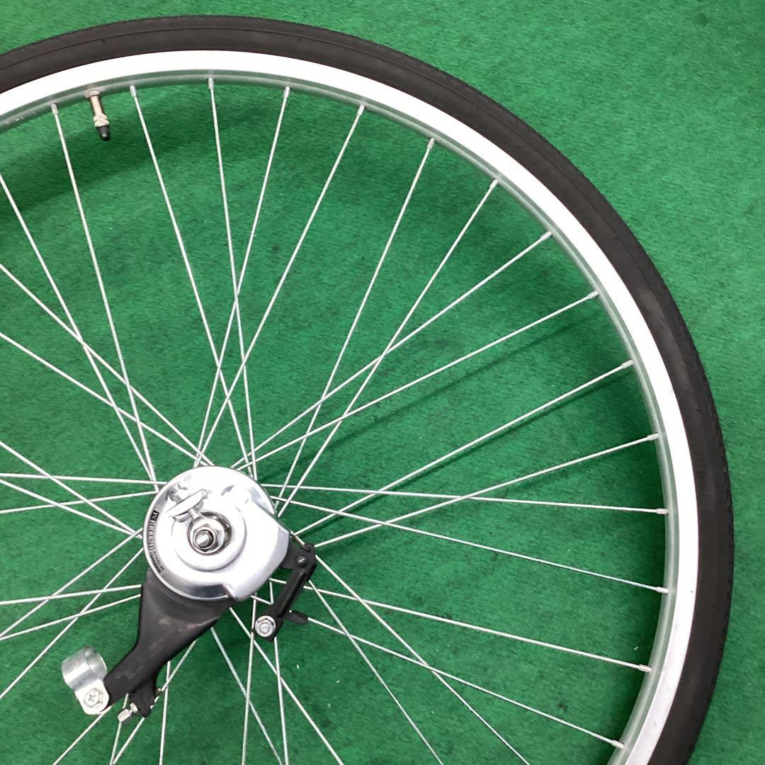 アルミリム　後輪 27x1-3/8 タイヤ付 内装3段 27インチ