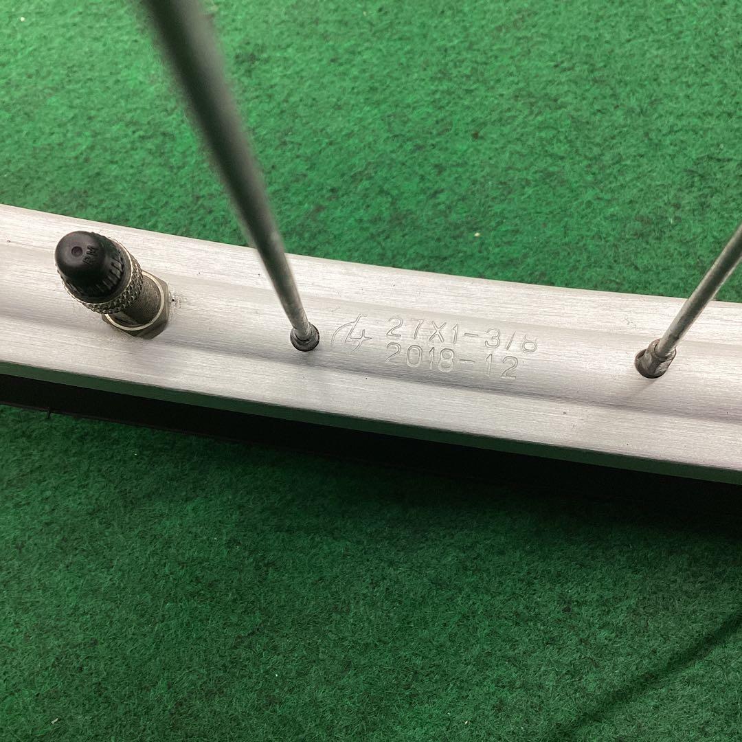 アルミリム　後輪 27x1-3/8 タイヤ付 内装3段 27インチ