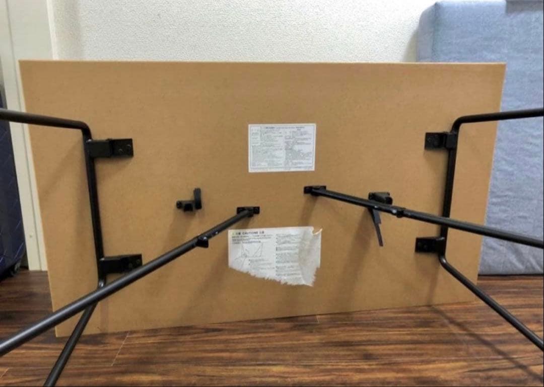 ブドウグミ　無印良品/MUJI 折りたたみテーブル 幅120cm オーク材