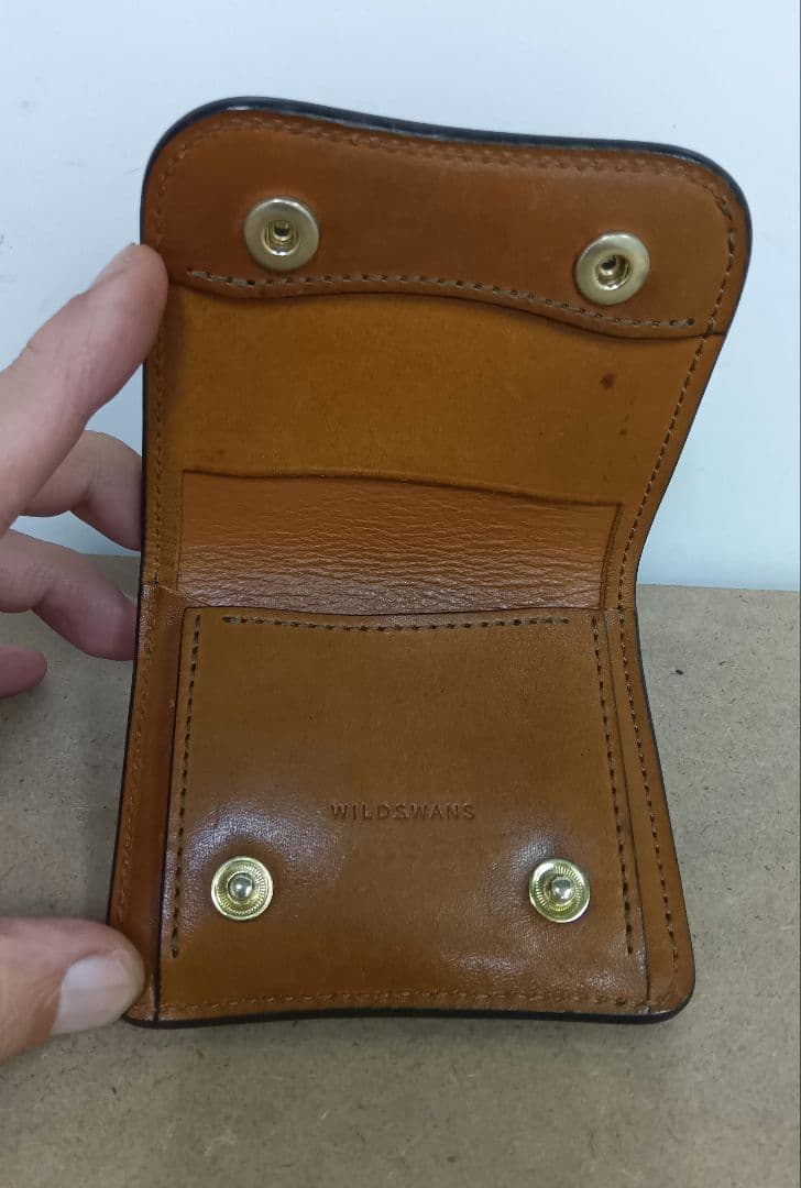 ワイルドスワンズ　フルグレインブライドルレザー　パーム