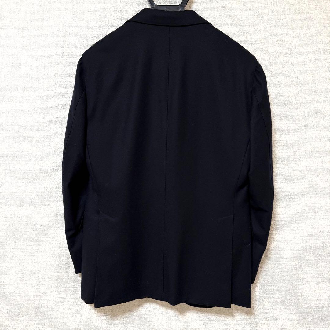 フランネル スーツ ネイビー 日本製 イタリア