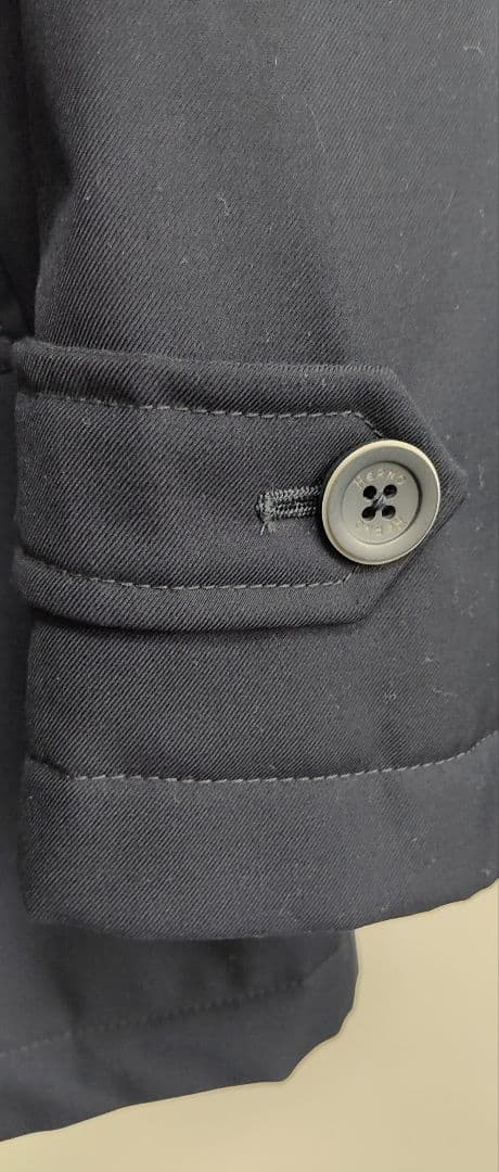 HERNO ヘルノ 中綿　ダブルコート ネイビー　ヘルノテック　XL