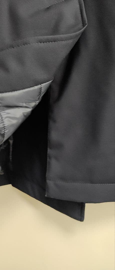 HERNO ヘルノ 中綿　ダブルコート ネイビー　ヘルノテック　XL