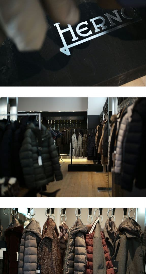 HERNO ヘルノ 中綿　ダブルコート ネイビー　ヘルノテック　XL