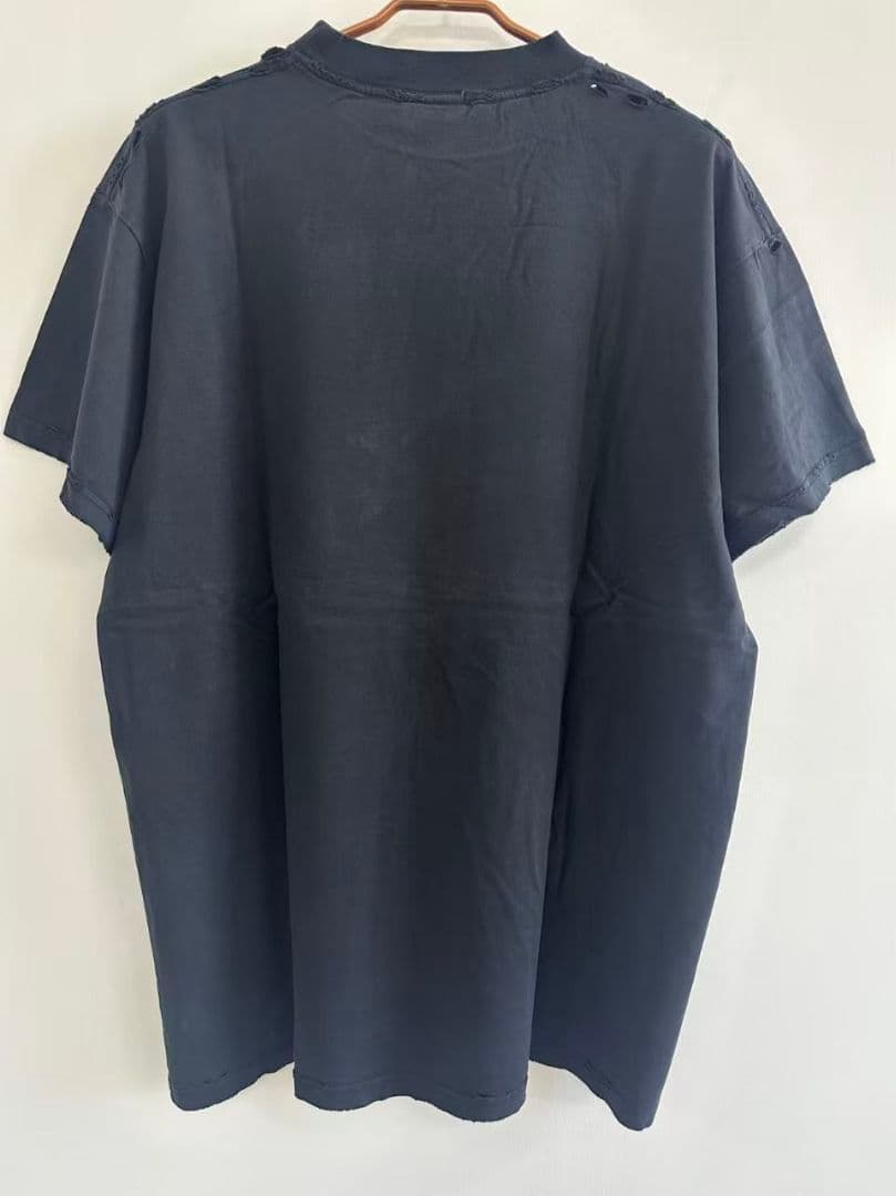 balenciaga バレンシアガ 新品同様 ダークグレー Tシャツ