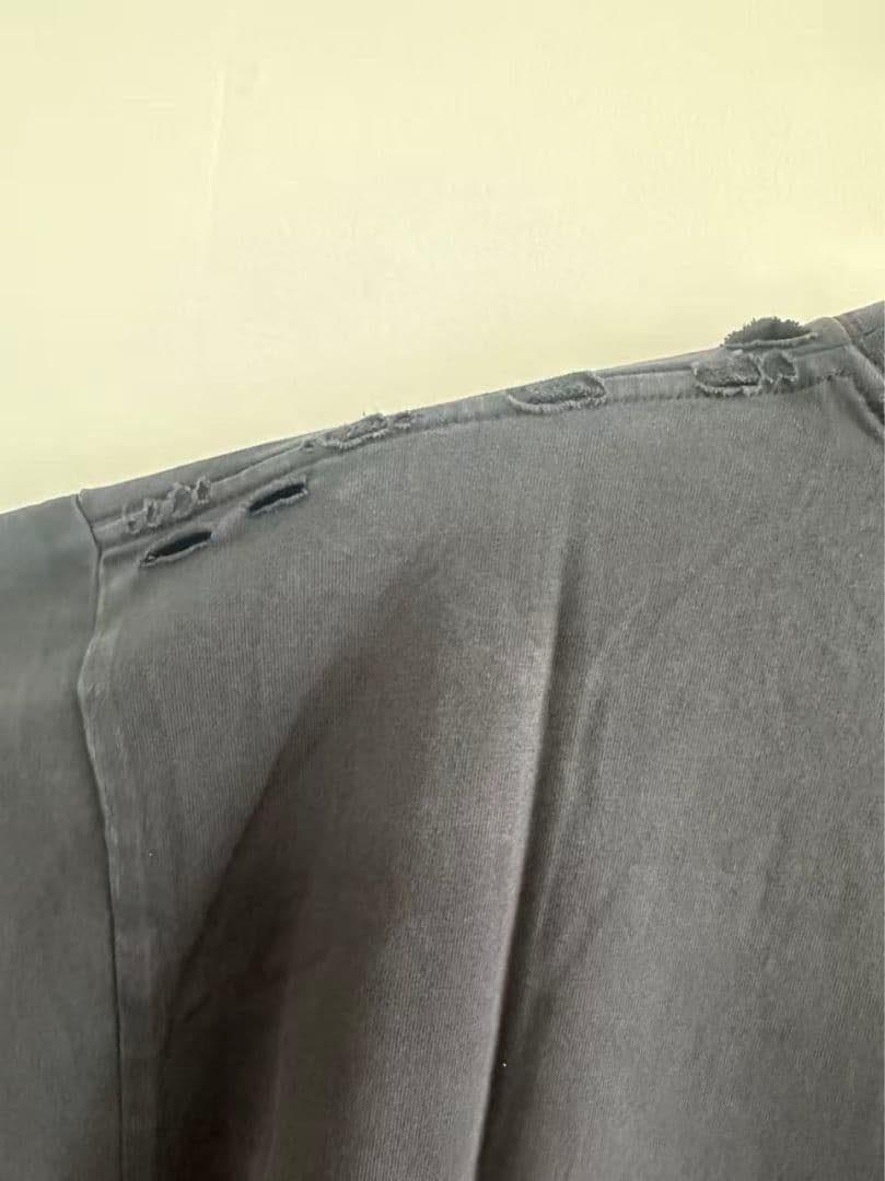 balenciaga バレンシアガ 新品同様 ダークグレー Tシャツ