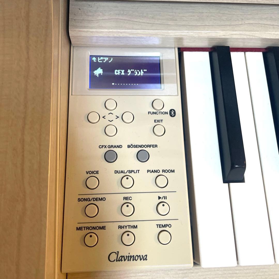 専用！YAMAHA クラビノーバ CLP-645 木製鍵盤 ホワイト 電子ピアノ