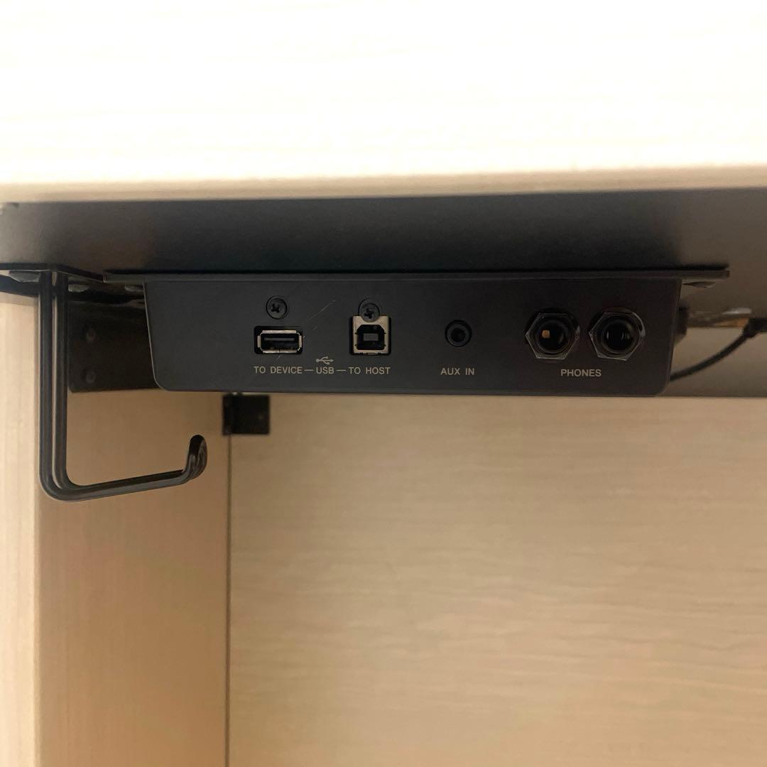 専用！YAMAHA クラビノーバ CLP-645 木製鍵盤 ホワイト 電子ピアノ