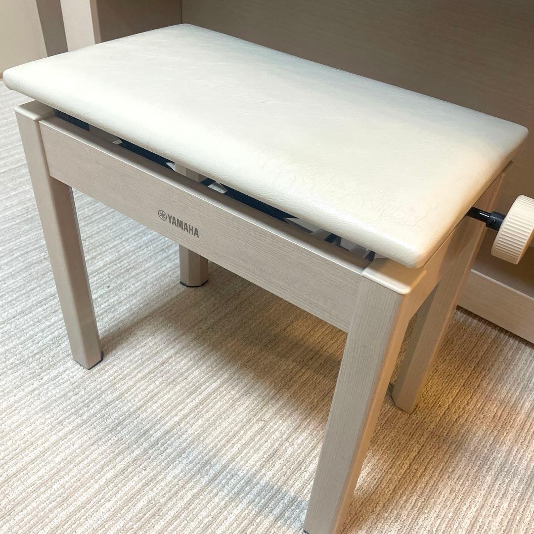 専用！YAMAHA クラビノーバ CLP-645 木製鍵盤 ホワイト 電子ピアノ