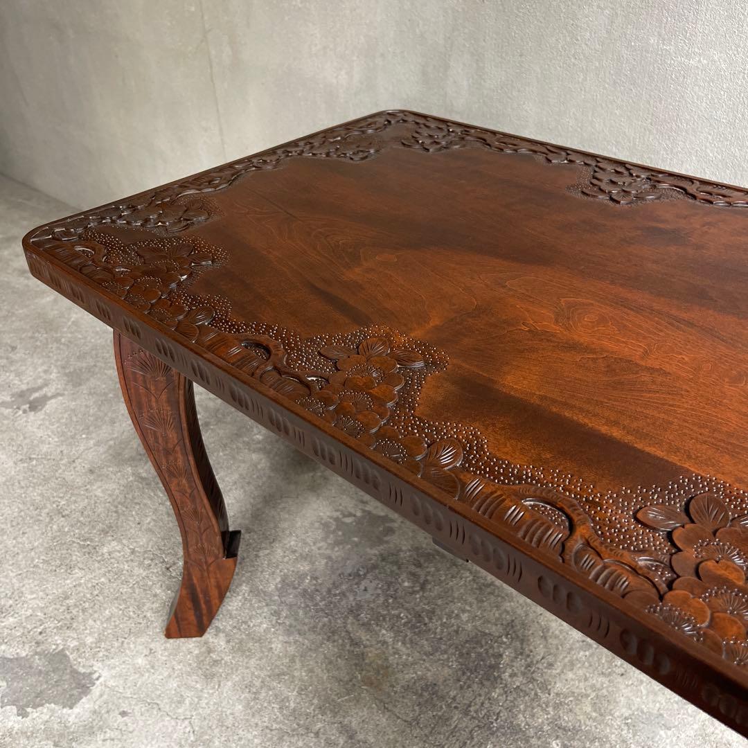 軽井沢彫　センターテーブル