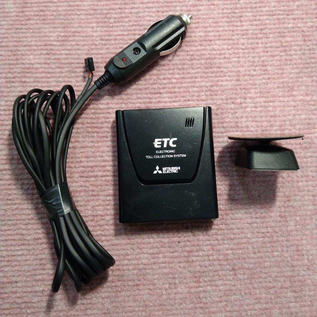 軽自動車登録 一体型 ETC シガー電源 音声付き EP-9U512V 三菱電機