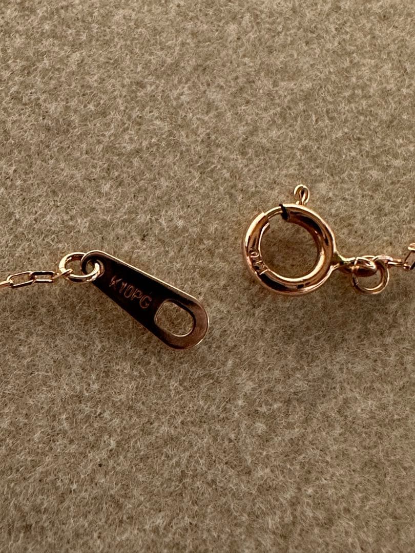 ＊*＊様 k10ピンクゴールドネックレス