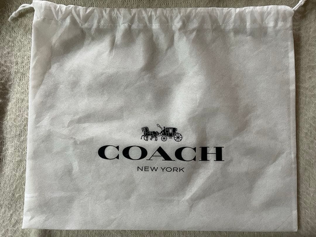 極美品✨COACH ブラックレザー 2wayショルダーバッグ　斜め掛け・肩掛け