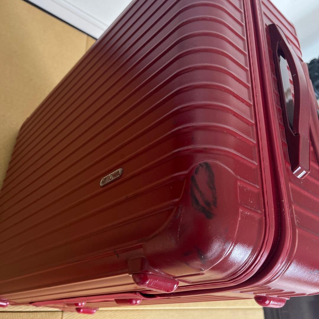 【専用】RIMOWA 　赤　レッド　2輪　リモワ