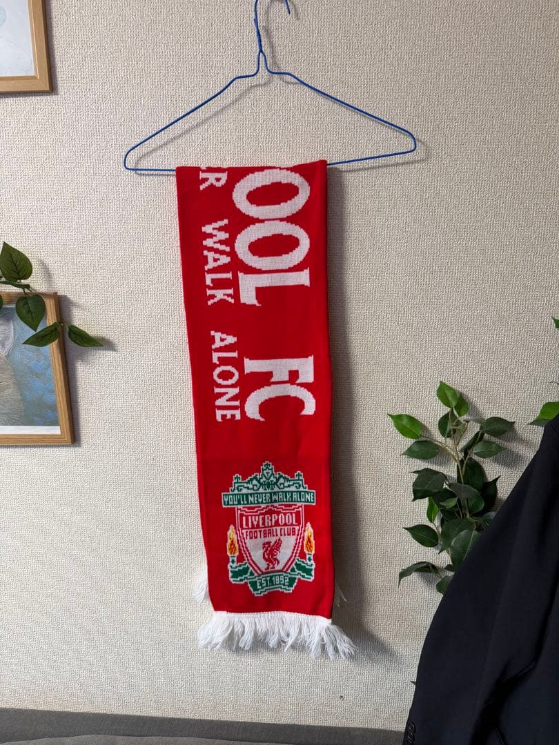 リバプール　マフラー　海外サッカー　プレミアリーグ