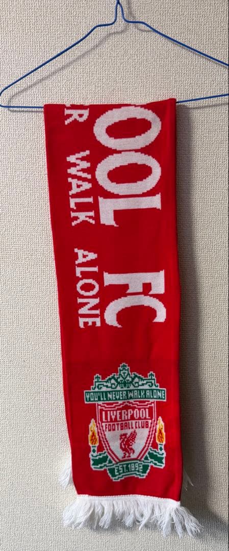 リバプール　マフラー　海外サッカー　プレミアリーグ