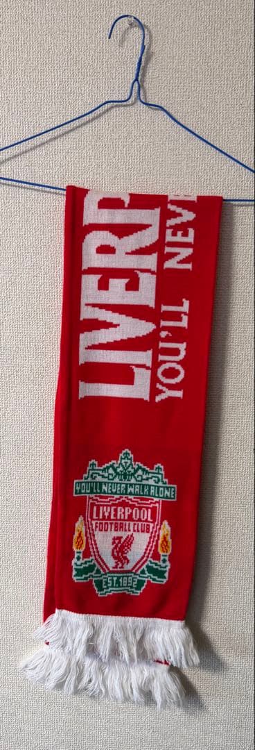 リバプール　マフラー　海外サッカー　プレミアリーグ