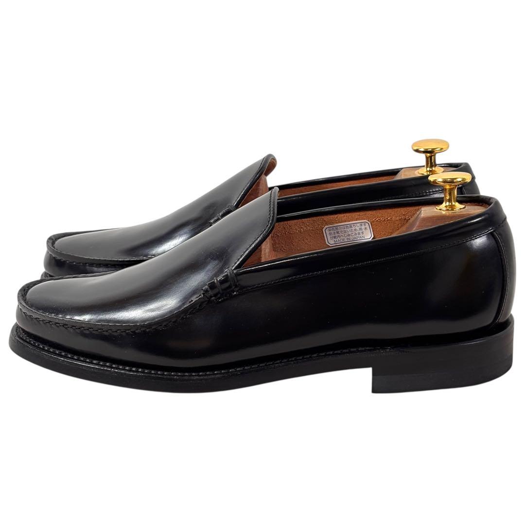 美品 リーガル 2167 25 コブラヴァンプ ローファー レザー ブラック 黒