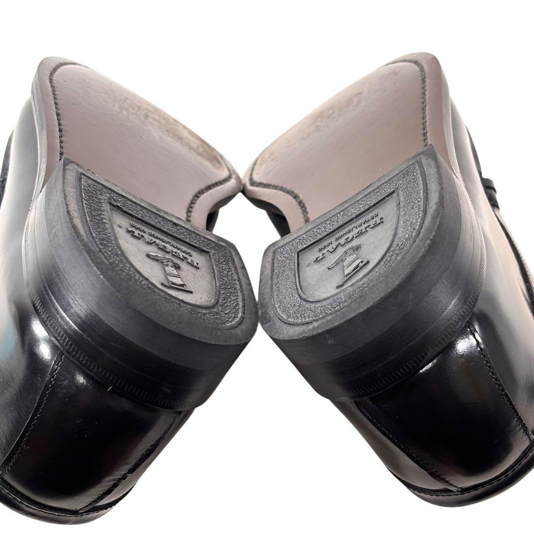 美品 リーガル 2167 25 コブラヴァンプ ローファー レザー ブラック 黒