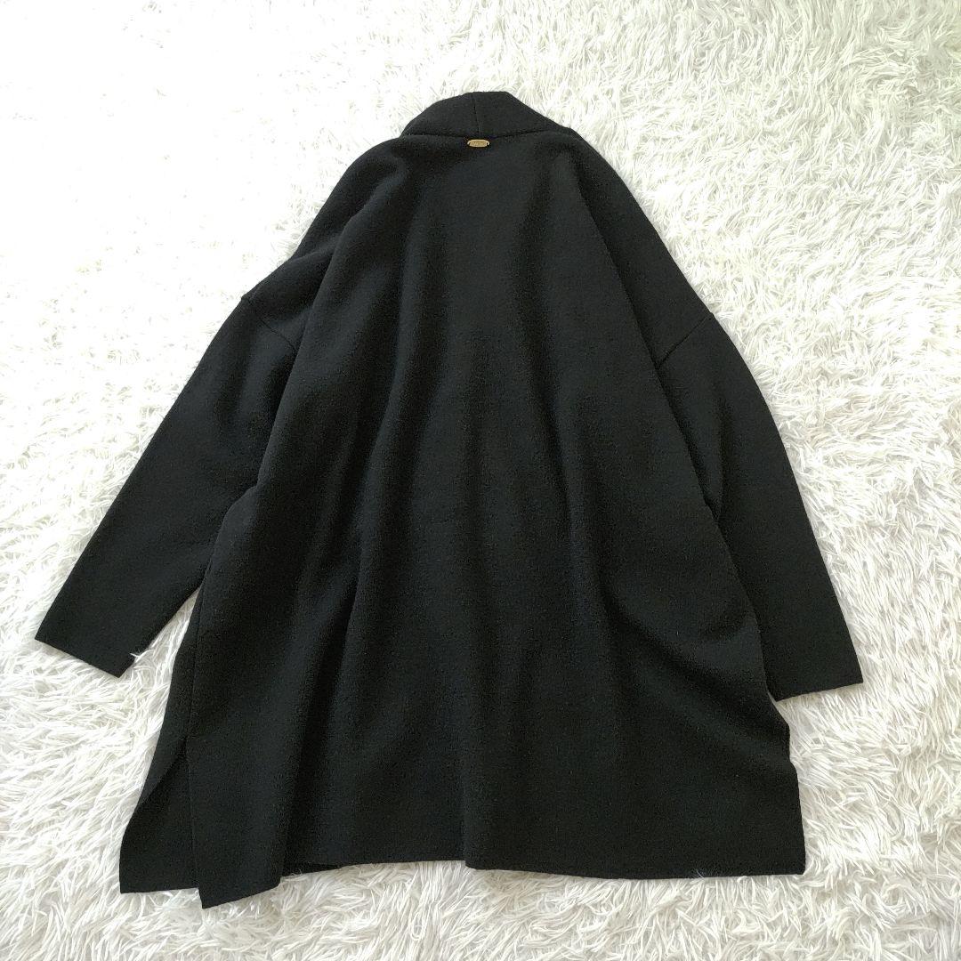 MUSE ドゥーズィエムクラス スムースニットガウンコート