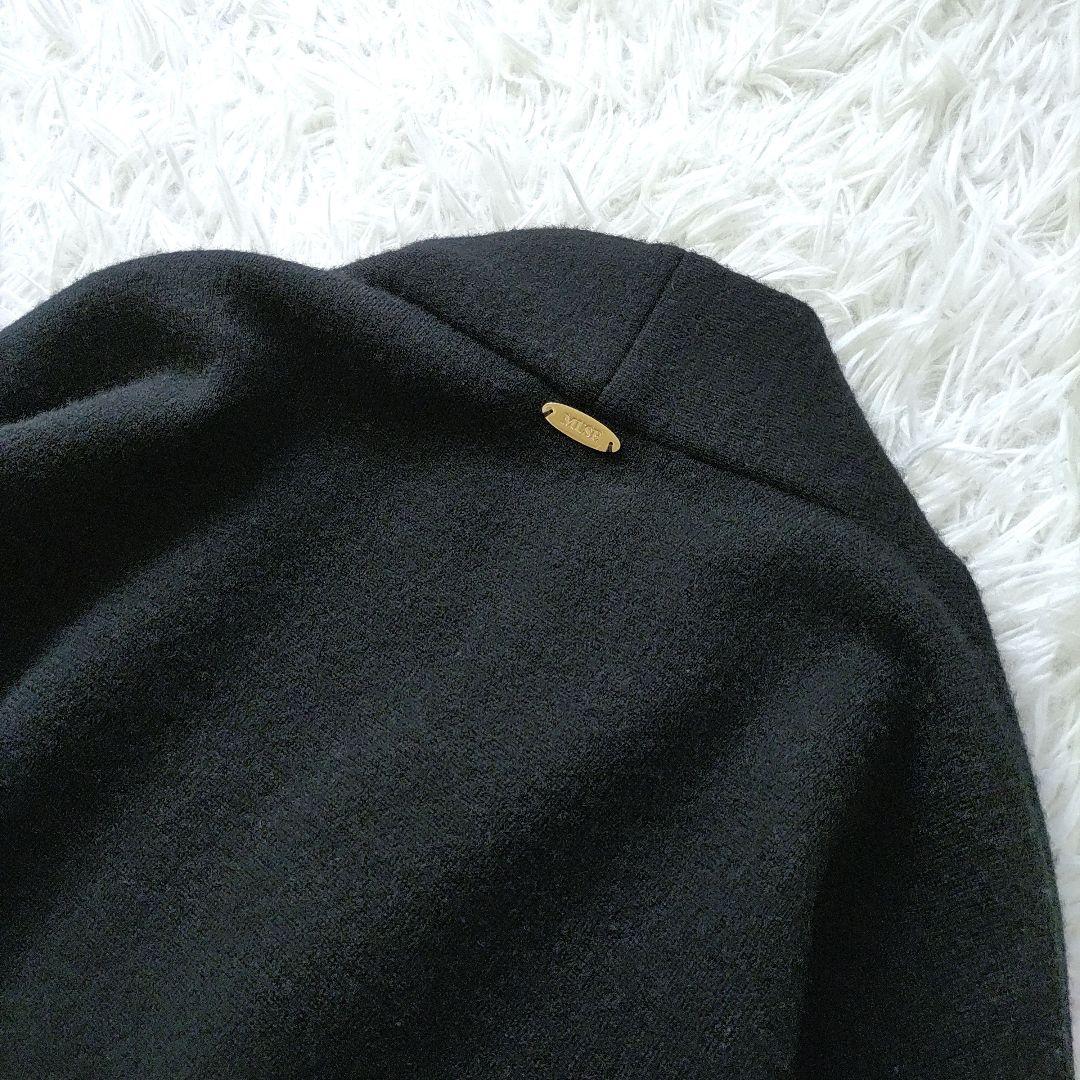 MUSE ドゥーズィエムクラス スムースニットガウンコート