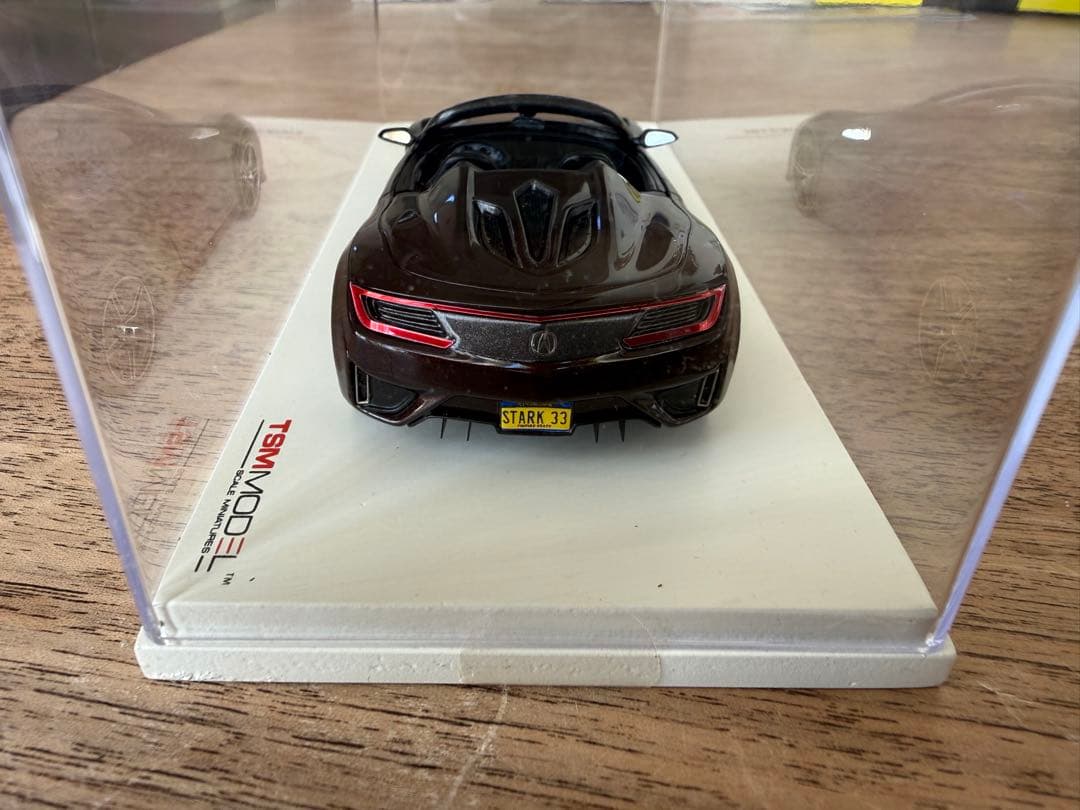 TSM 1/43 ミニカー acura nsx roadster アベンジャーズ
