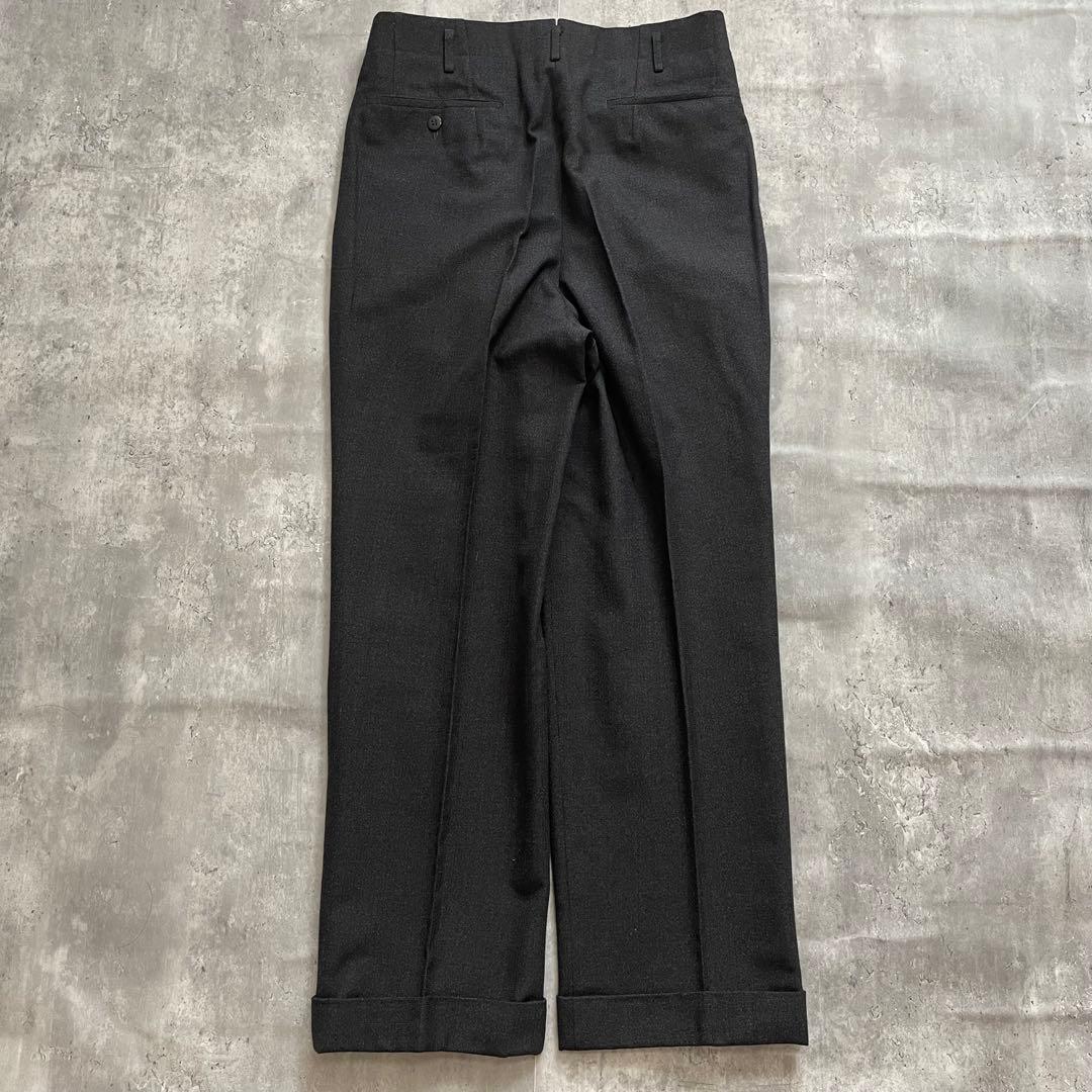 3点セット✨ ダブル スーツ セットアップ ダークグレー ピンズ 成人式 M