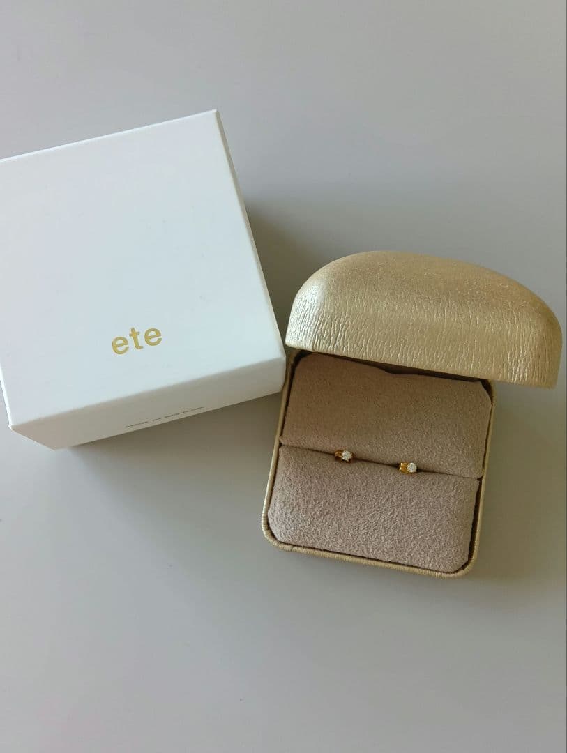 ete 　ダイヤモンド　ピアス　ブライト 1.0ct