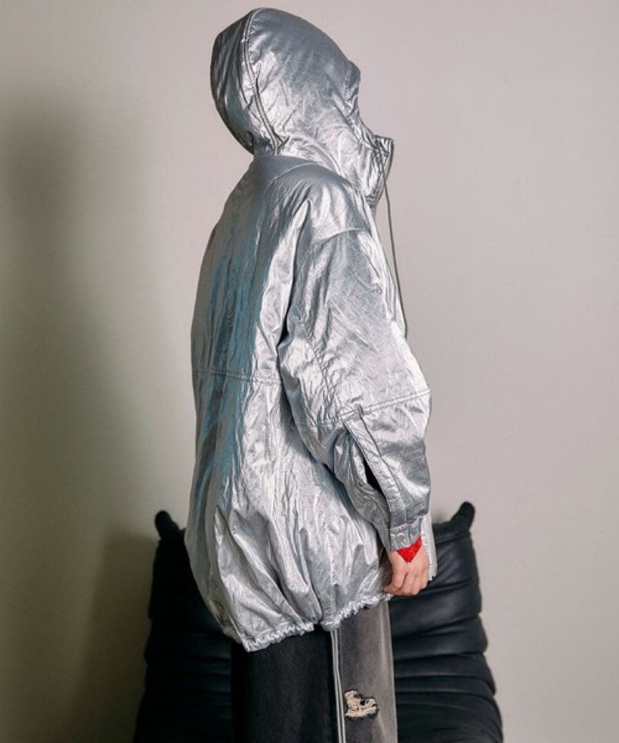 maisonspecial エナメル パッファー ブルゾン